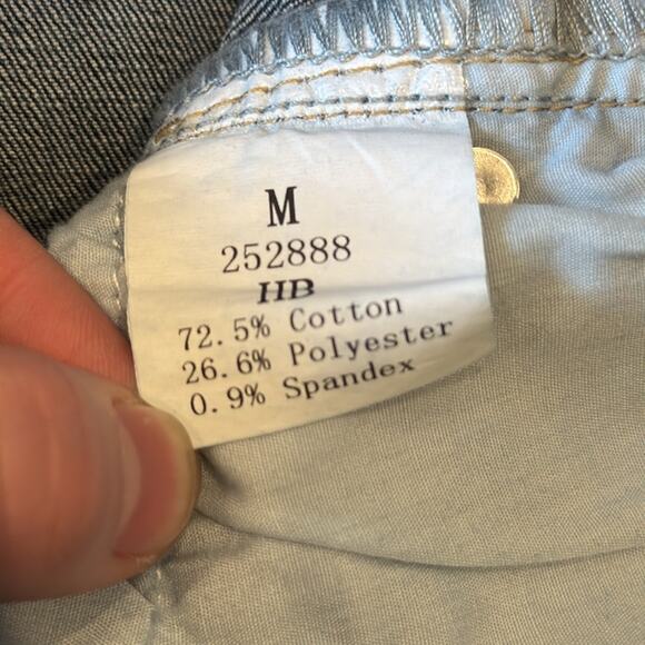 NWT Flamingals Women's High Rise Distressed Boyfriend Jean Dark Wash Size M/6-8 - Picture 7 of 8